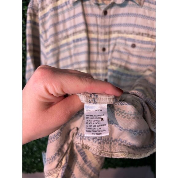 Howler Bros San Gabriel 100% Cotton Patterned Button Up Sz XL - Picture 3 of 4